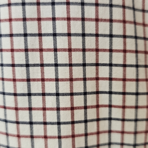 Brooks Brothers Milano Men's Checkered Button Down Dress Shirt Size 16 1/2 34 - Picture 6 of 9